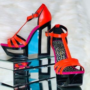 Jessica Simpson Color Block Wedges